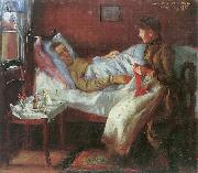 Lovis Corinth Vater Franz Heinrich Corinth auf dem Krankenlager Spain oil painting artist